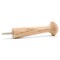 Oak Wooden Shaker Pegs with Screws 3", Unfinished for DIY Hanging |Woodpeckers